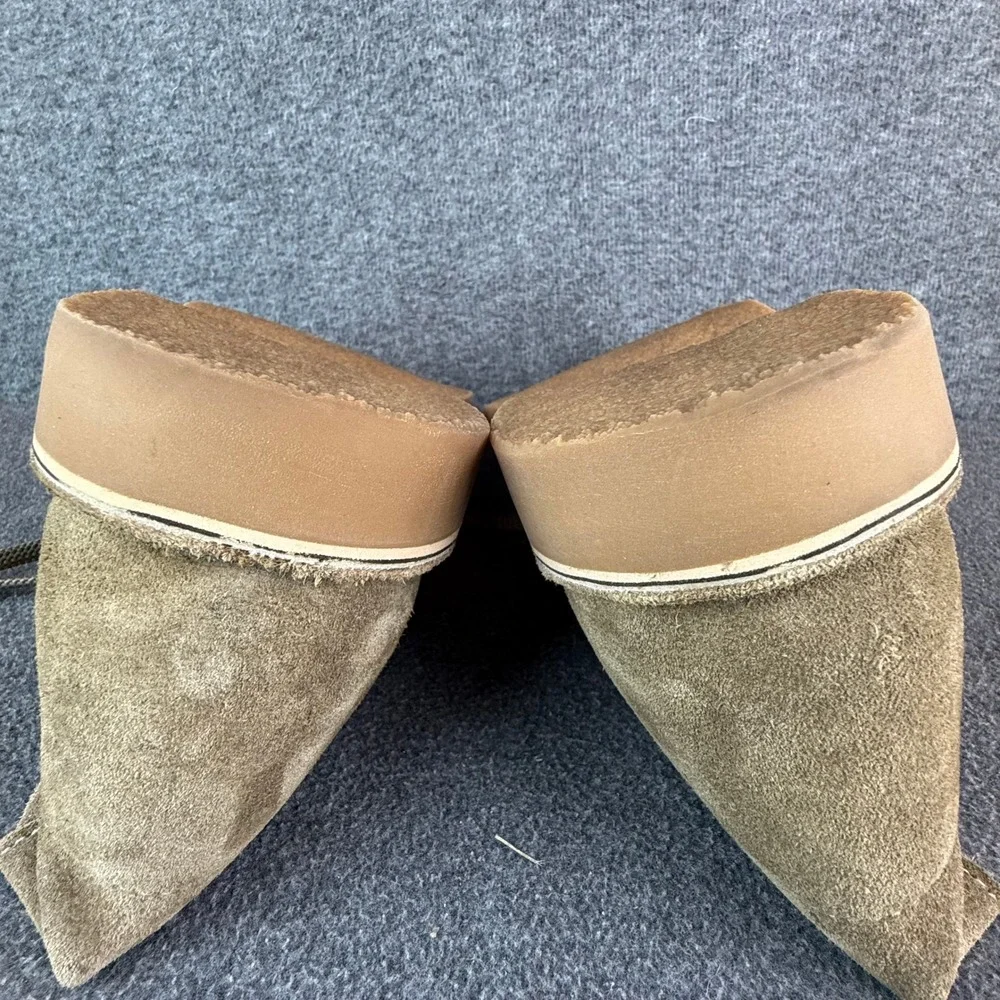 Clarks Mens 10 Bushacre‎ 3 Sand Suede Chukka Boots Crepe Sole